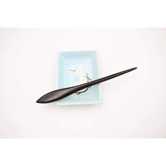 Sandalwood Hair Sticks Set of 4 Eco-Friendly Elegant Long Hair Accessories main image 5